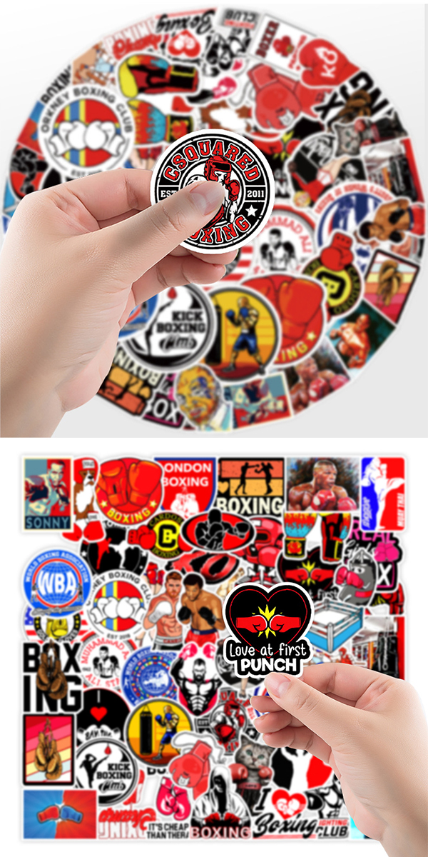  ボクシング ステッカー3
