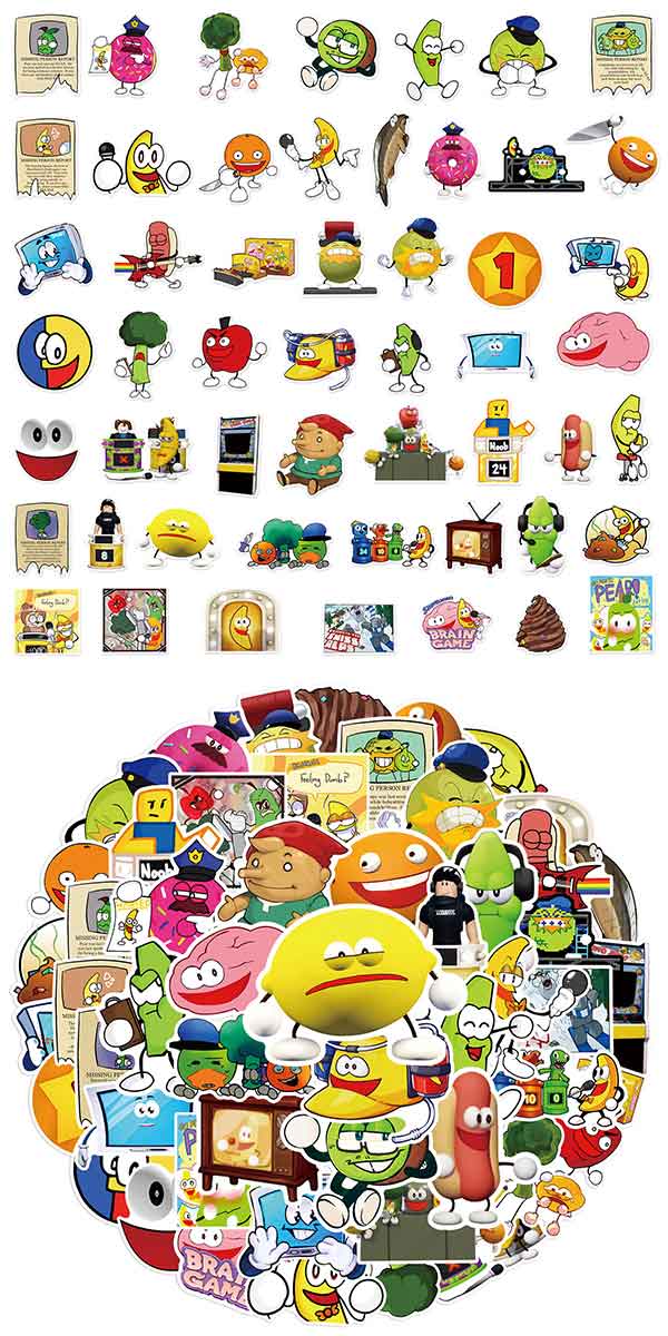 
ブレインゲーム ステッカー 2