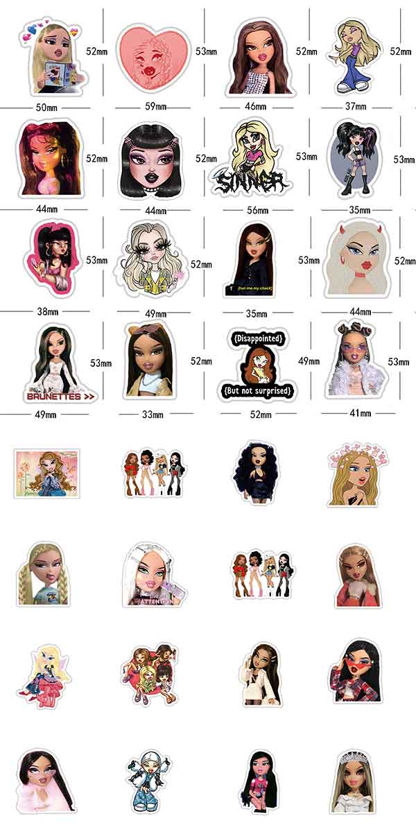 ブラッツ ステッカー2