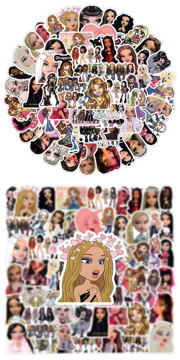 ブラッツ ステッカー3