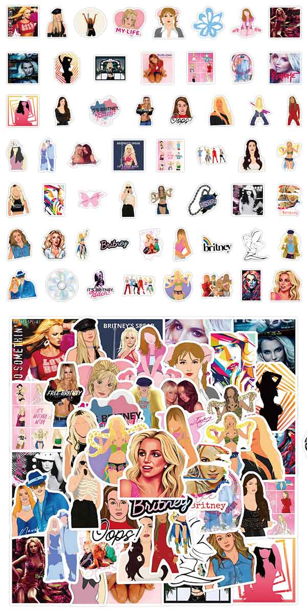  ブリトニースピアーズ ステッカー2