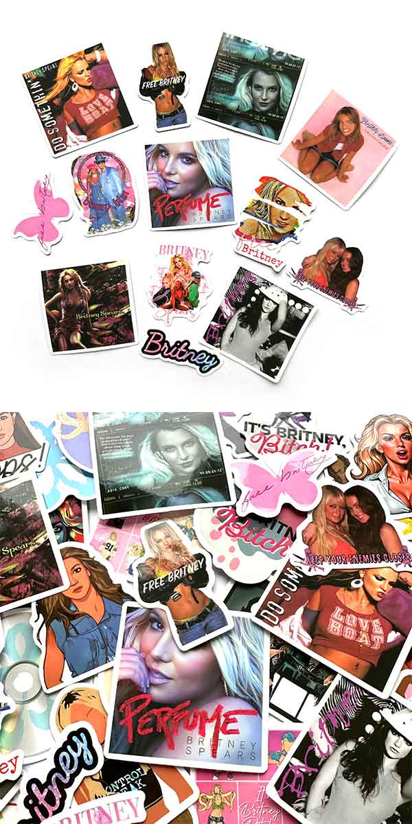  ブリトニースピアーズ ステッカー3