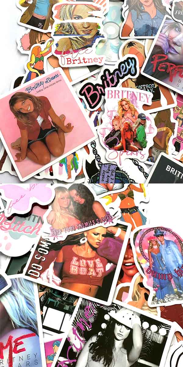  ブリトニースピアーズ ステッカー4