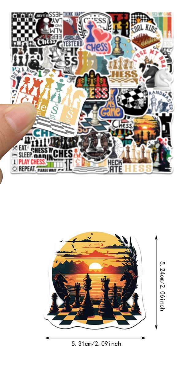 チェス ステッカー 4