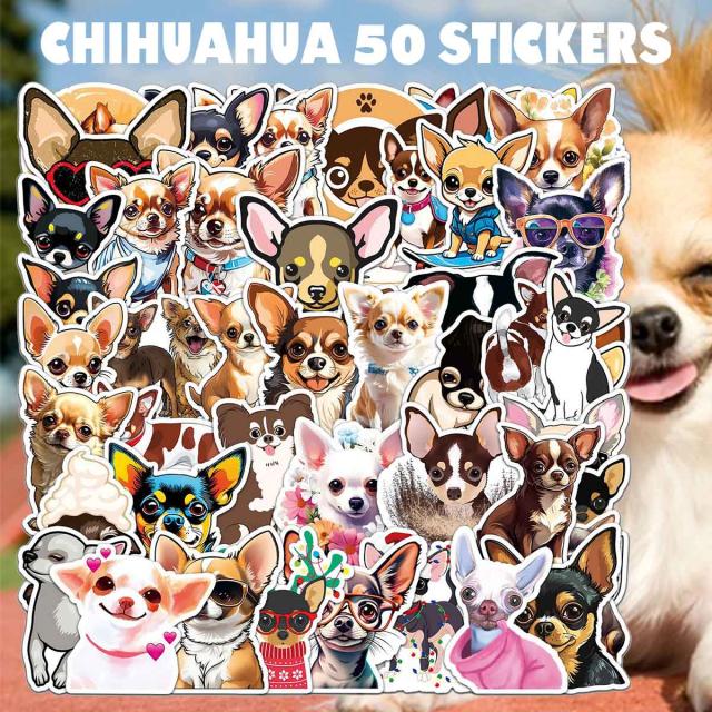  チワワ ステッカー1