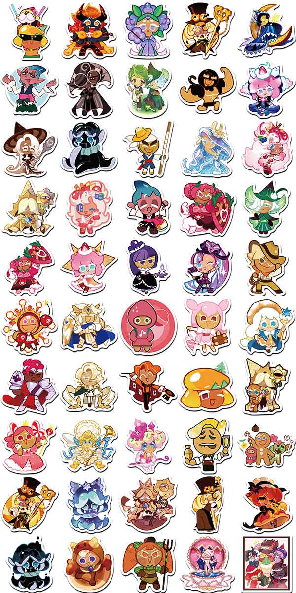 クッキーランキングダム ステッカー 2