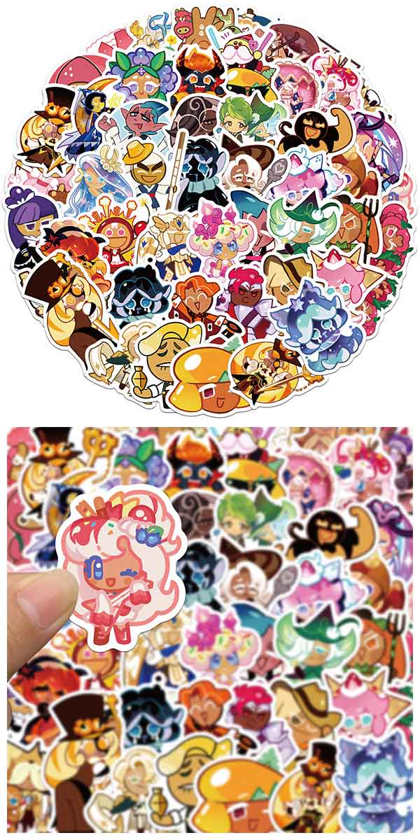 クッキーランキングダム ステッカー 3