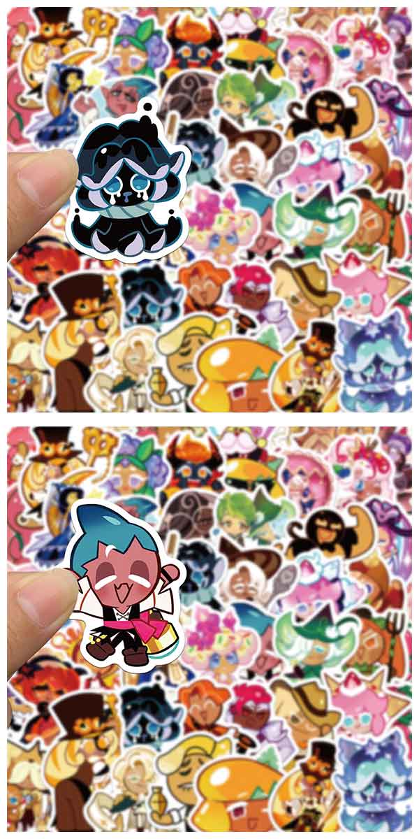 クッキーランキングダム ステッカー 4