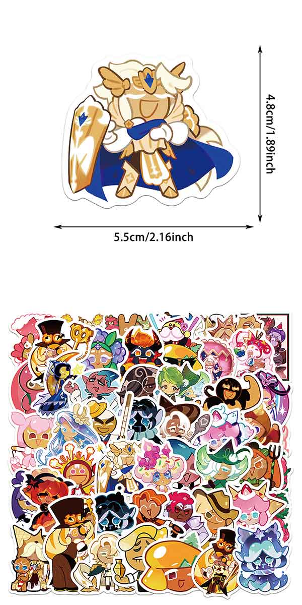 クッキーランキングダム ステッカー 5