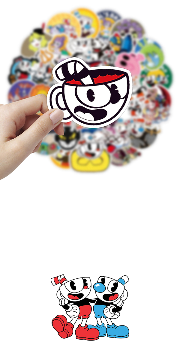 カップヘッド ステッカー4