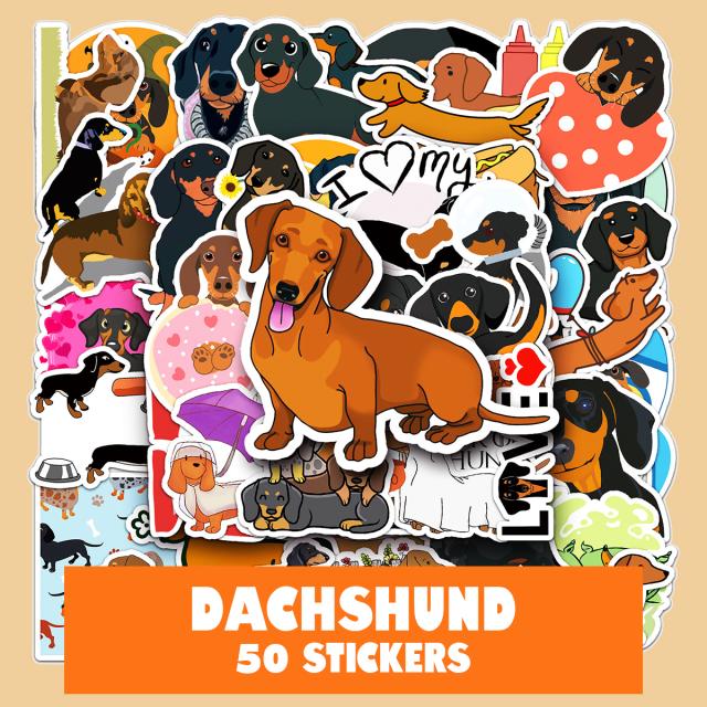  レダックスフンド ステッカー1