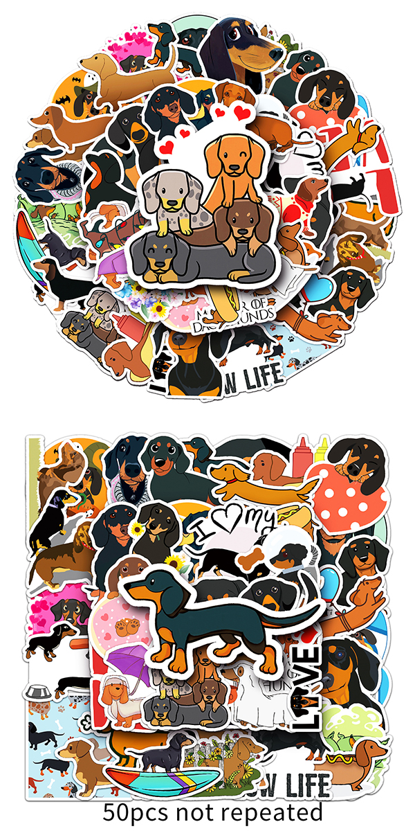  レダックスフンド ステッカー1