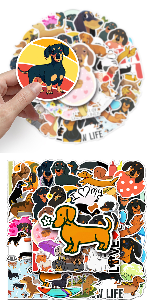  レダックスフンド ステッカー1