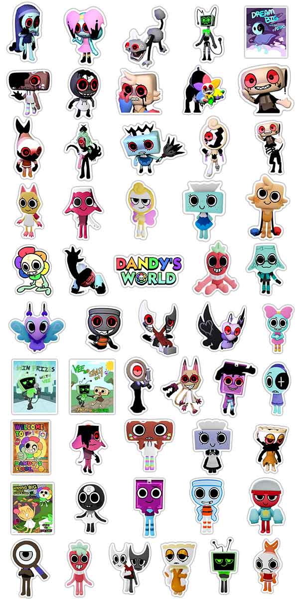 ダンディーズワールド ステッカー 2