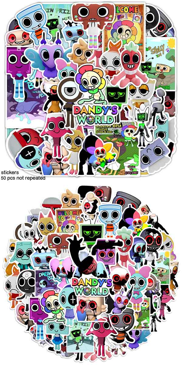 ダンディーズワールド ステッカー 3