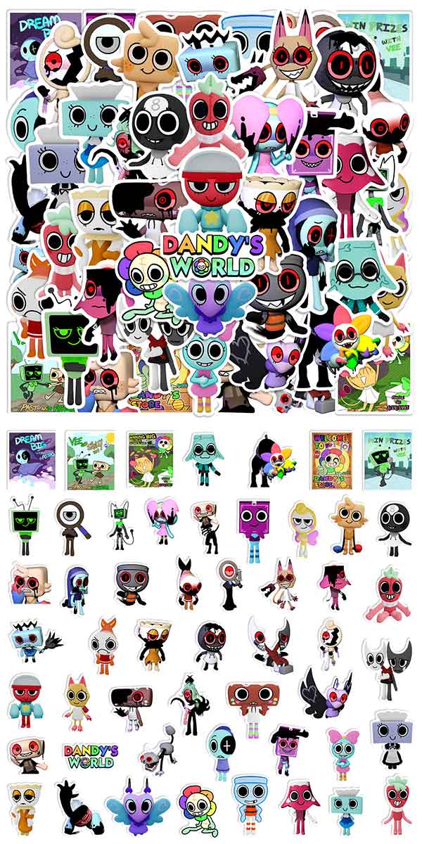 ダンディーズワールド ステッカー 8