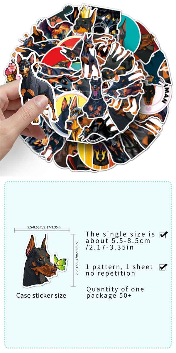  ドーベルマン ステッカー6