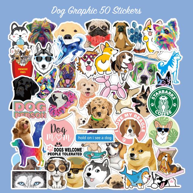  犬 ステッカー1