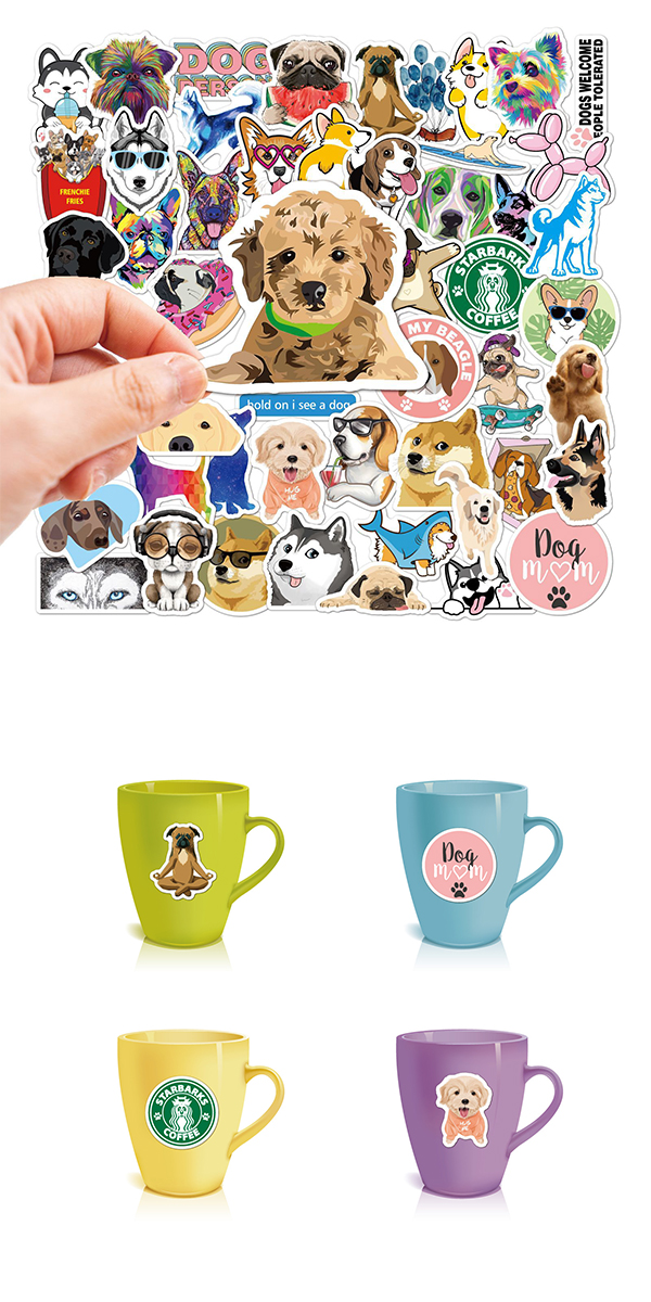  犬 ステッカー3