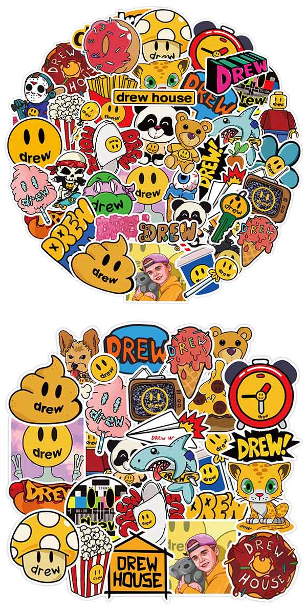 ドリューハウス ステッカー3