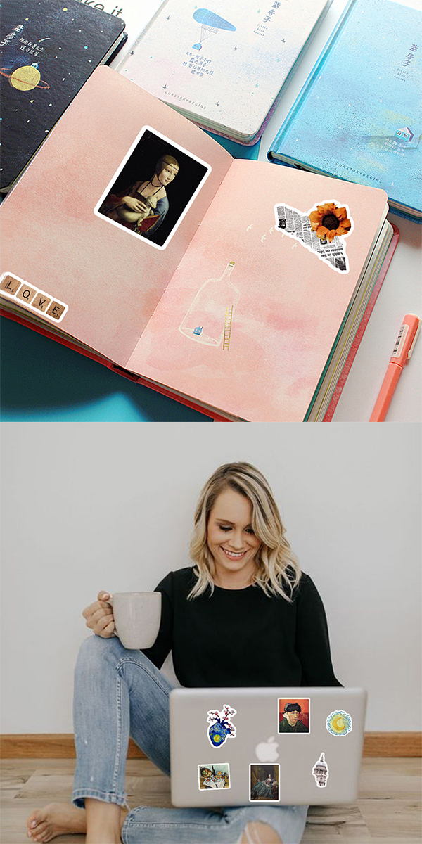  名画 ステッカー4