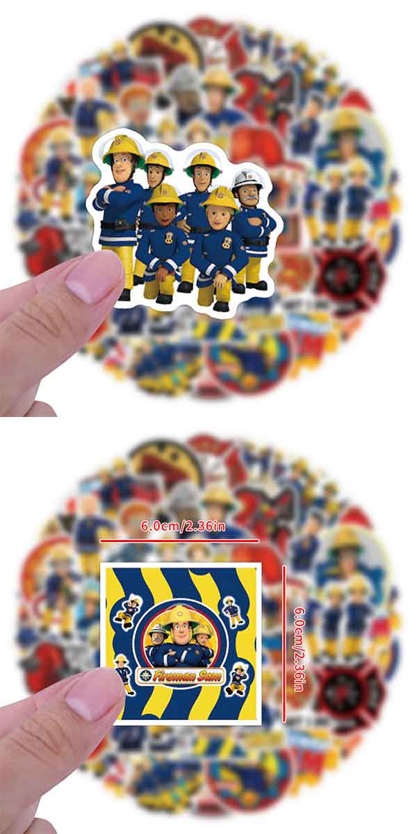 ファイヤーマンサム ステッカー3