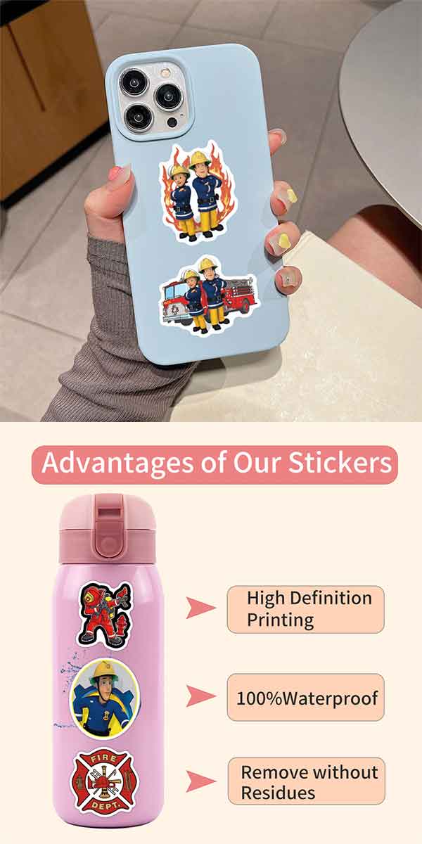 ファイヤーマンサム ステッカー5