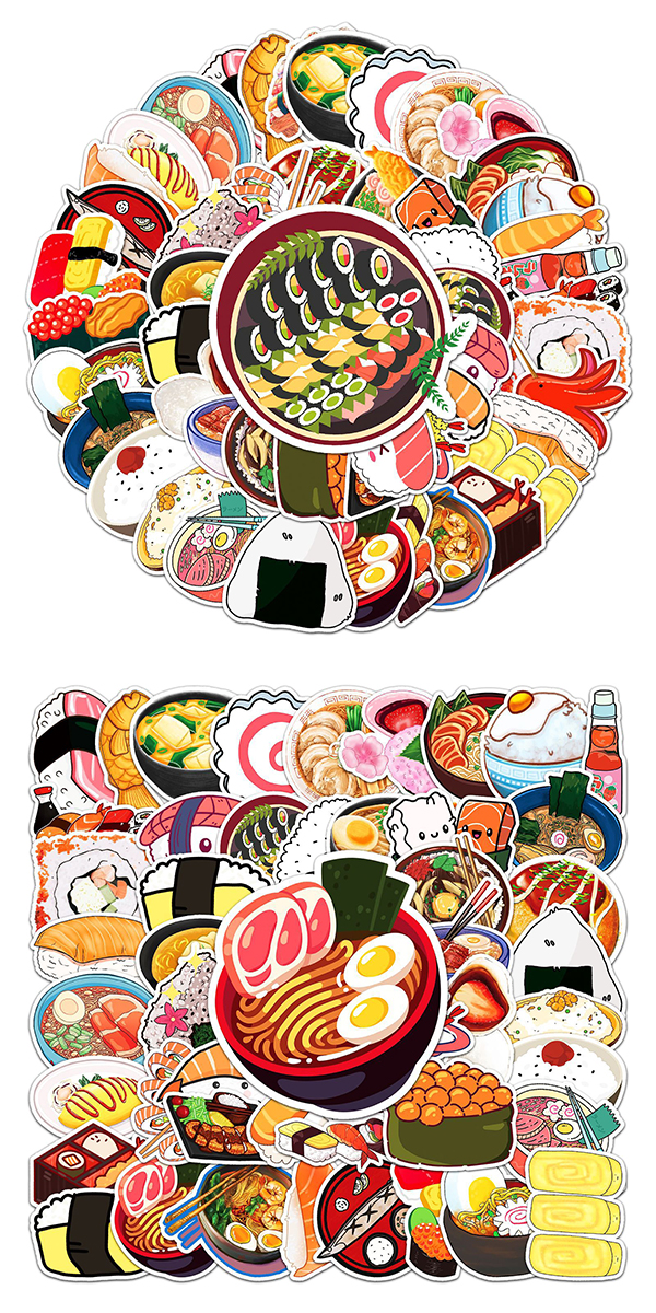和食 ステッカー 4