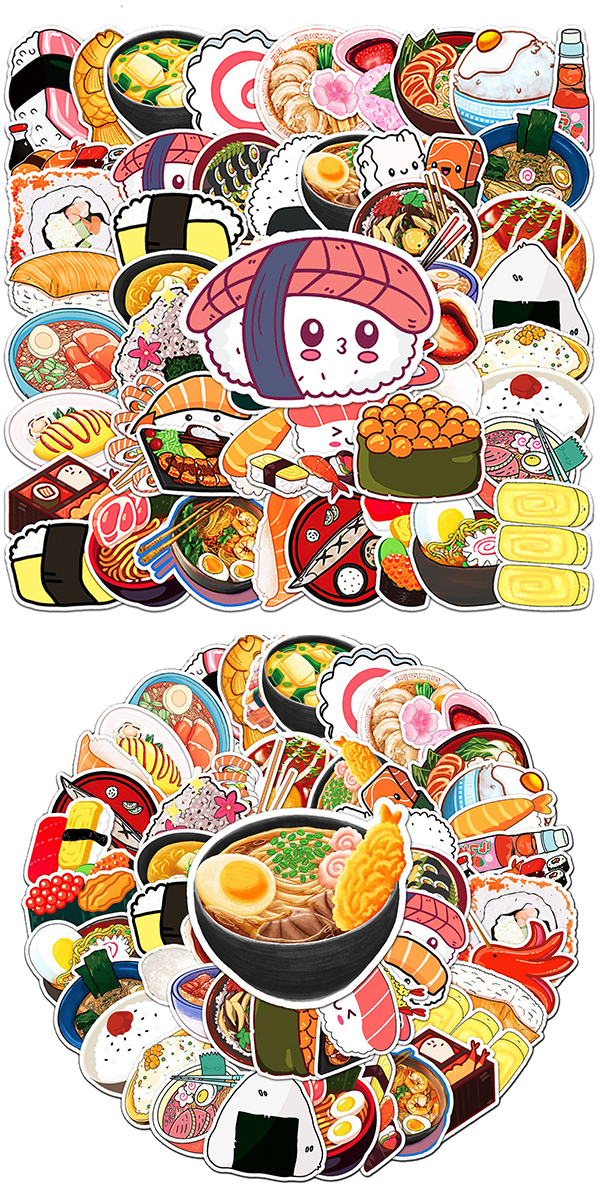 和食 ステッカー 5