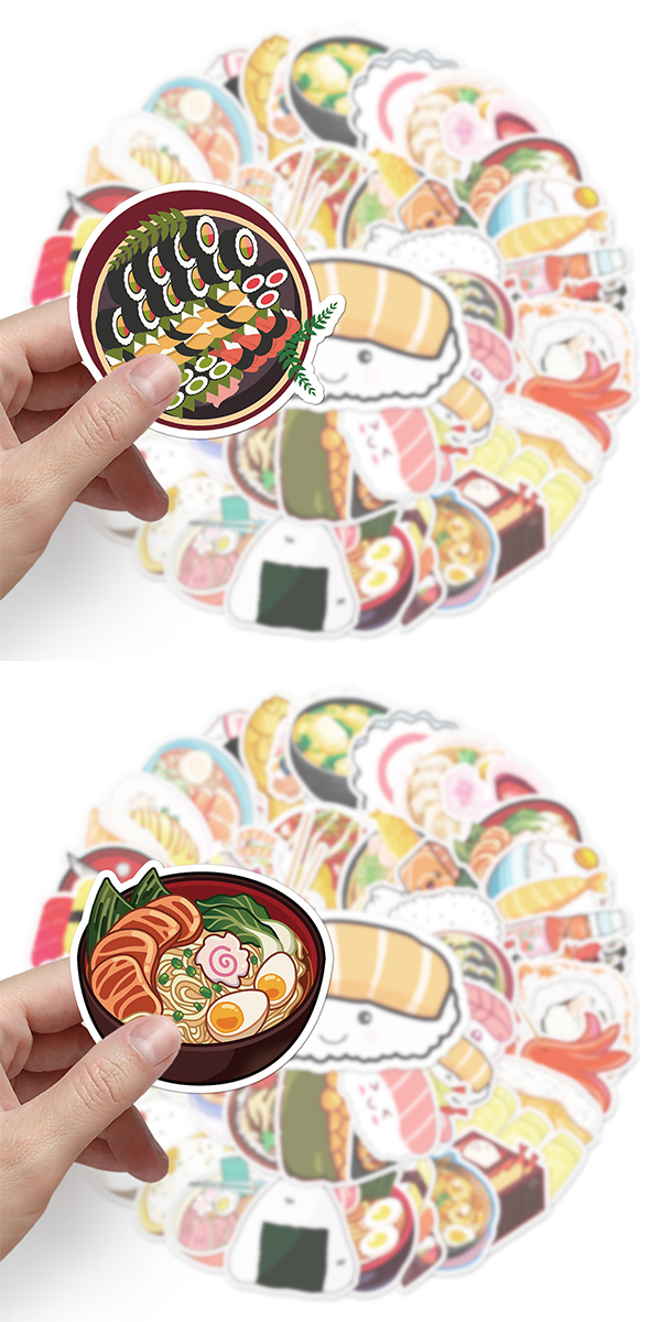 和食 ステッカー 6