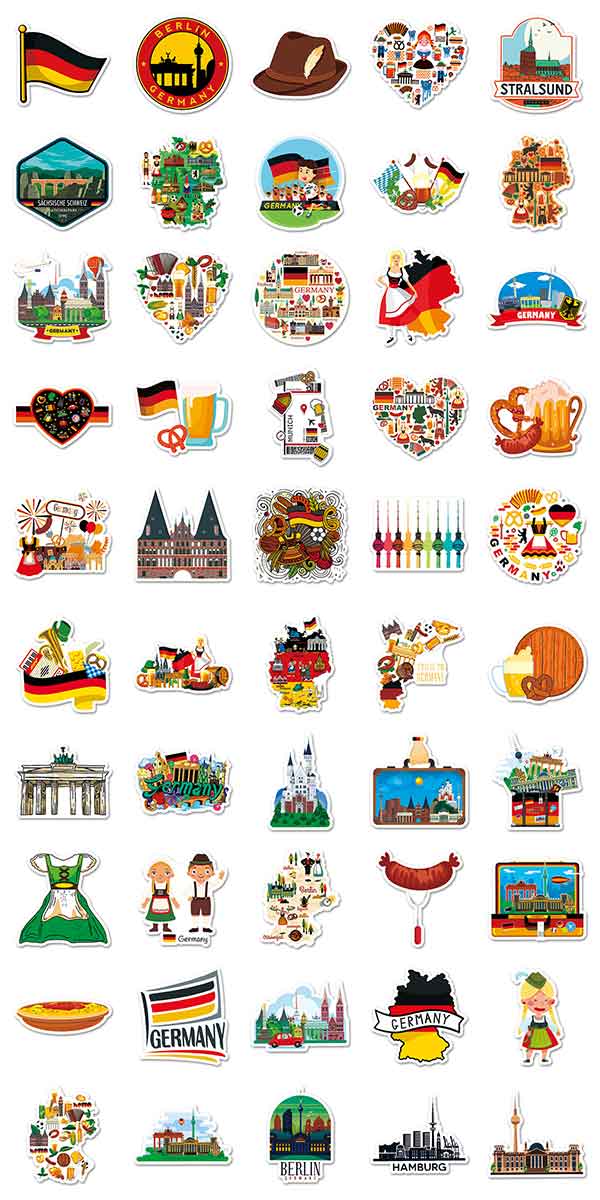  ドイツ ステッカー2