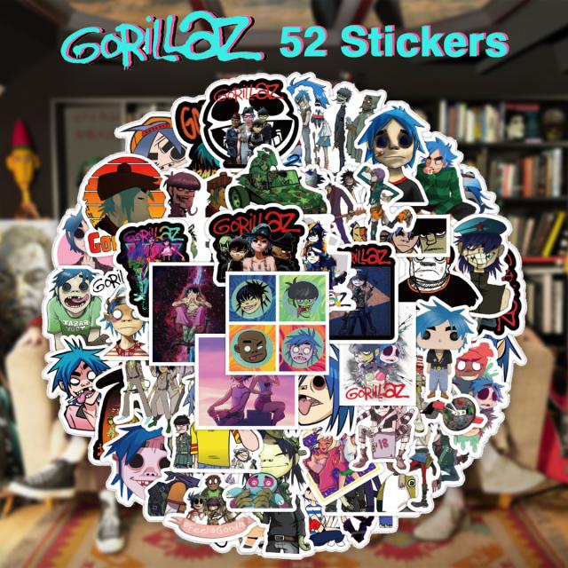 Gorillaz ステッカー1