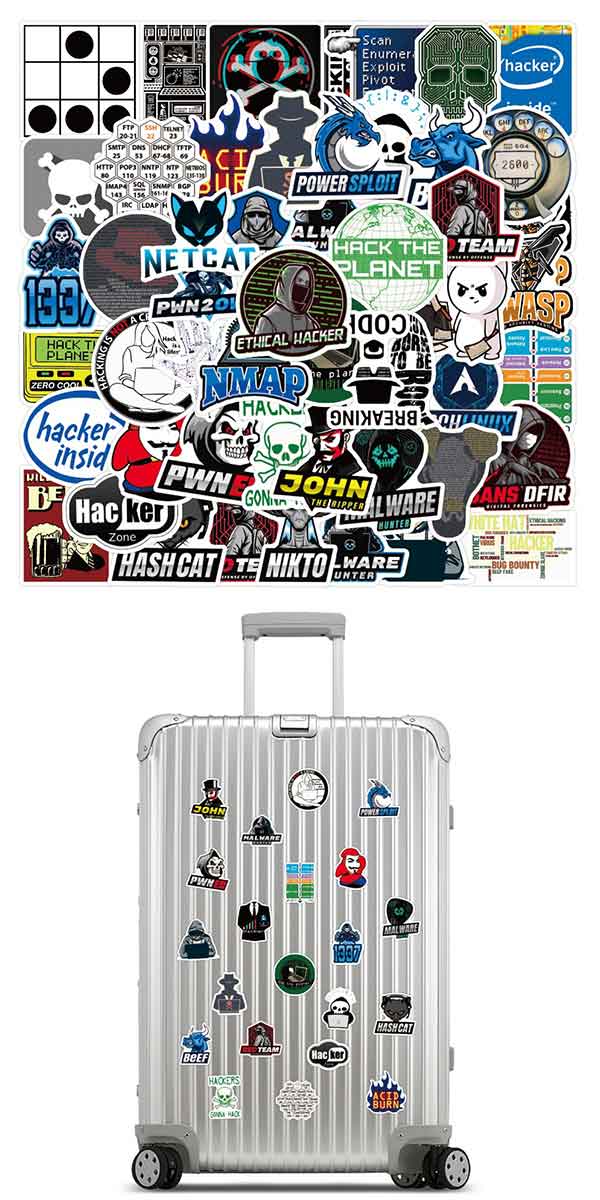  ハッカー ステッカー 5