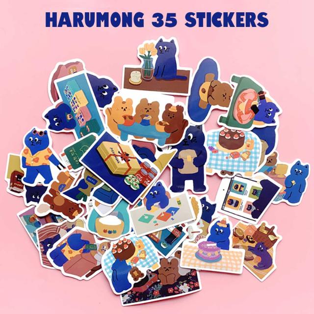 ハルモン ステッカー 1