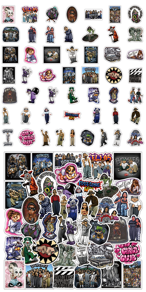 ホーミーズステッカー2