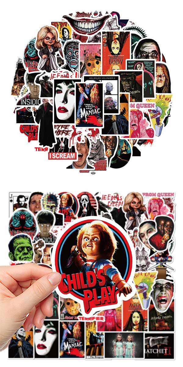 ホラー ステッカー3