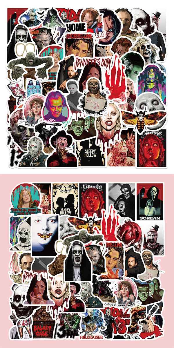 ホラー ステッカー9