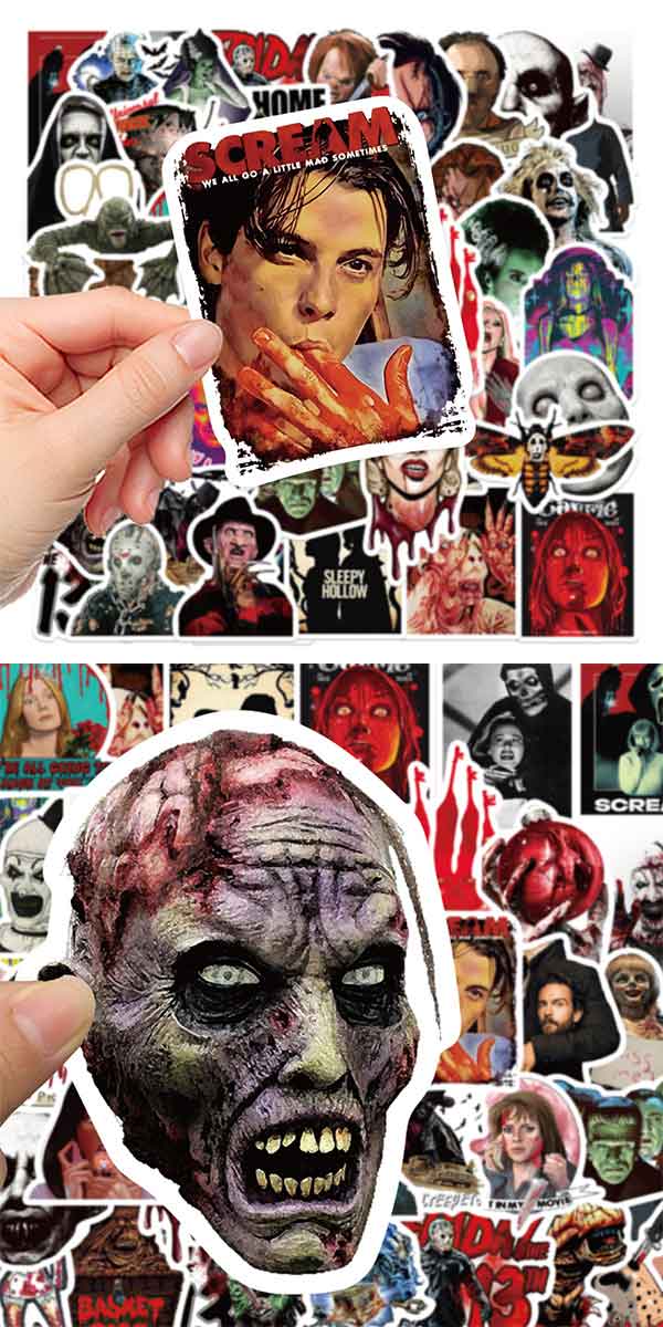 ホラー ステッカー10