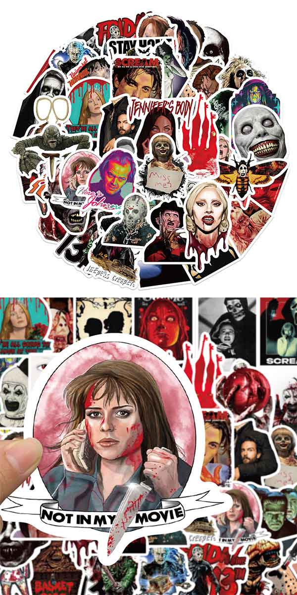 ホラー ステッカー11