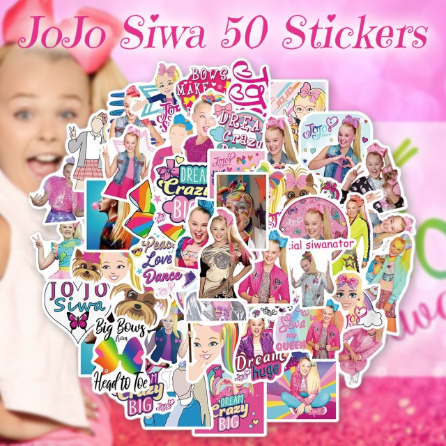 JoJo Siwa ジョジョシワ ステッカー 50枚セット PVC 防水 シール YouTuber ユーチューバー ダンサー 歌手 女優 ティーン  カリスマの通販はau PAY マーケット - LUPO | au PAY マーケット－通販サイト