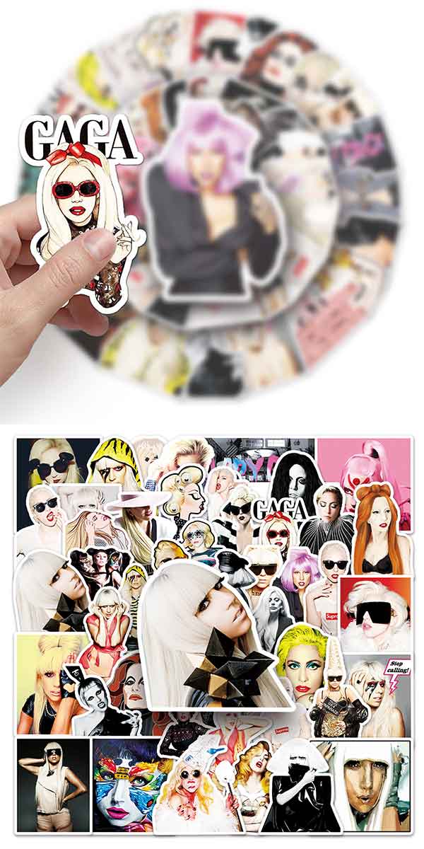  レディーガガ ステッカー5