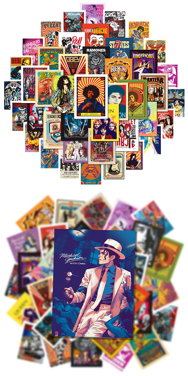 グラフィック ステッカー8