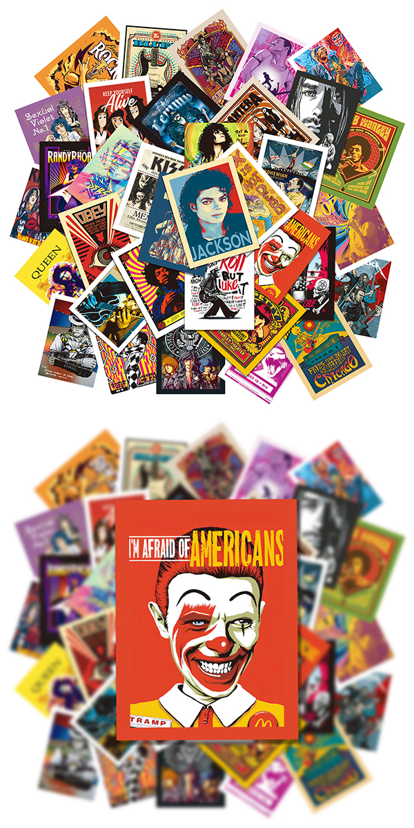 グラフィック ステッカー9