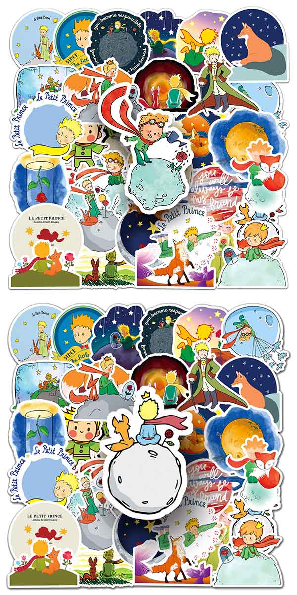 星の王子さま ステッカー 5