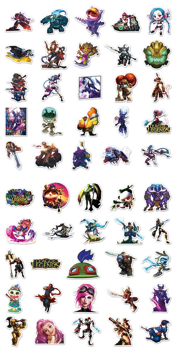  リーグ・オブ・レジェンド ステッカー2
