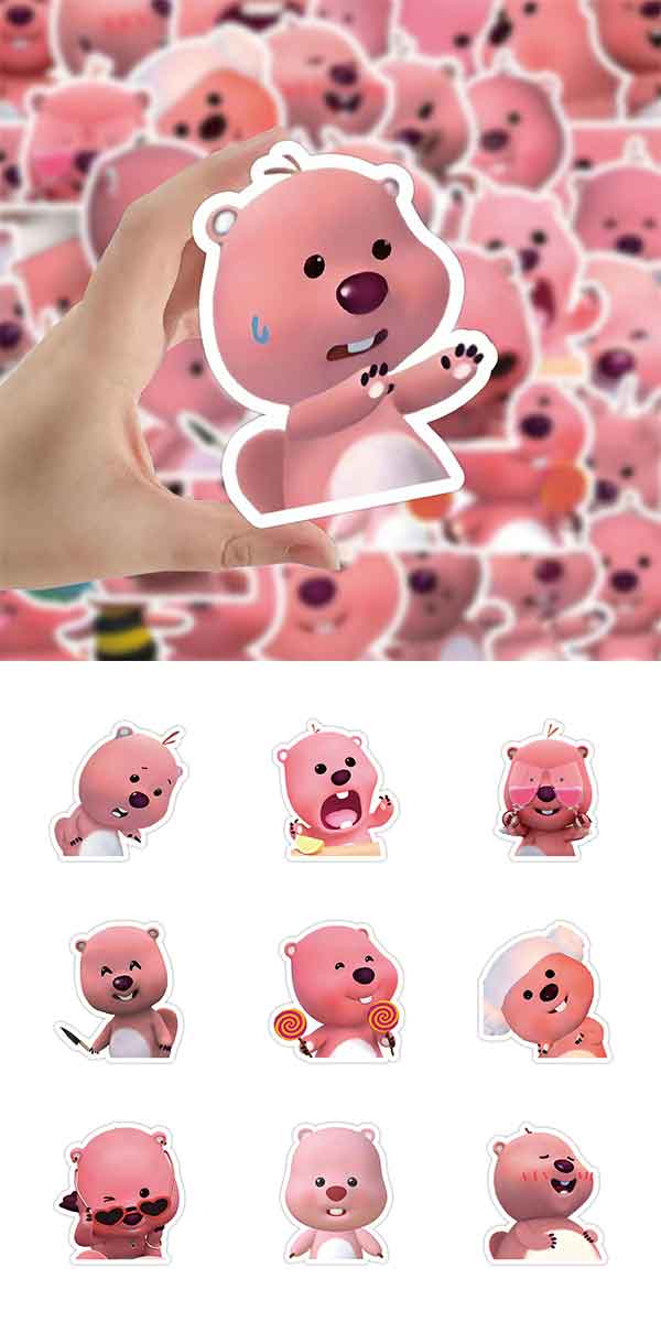 ルーピー ステッカー 3