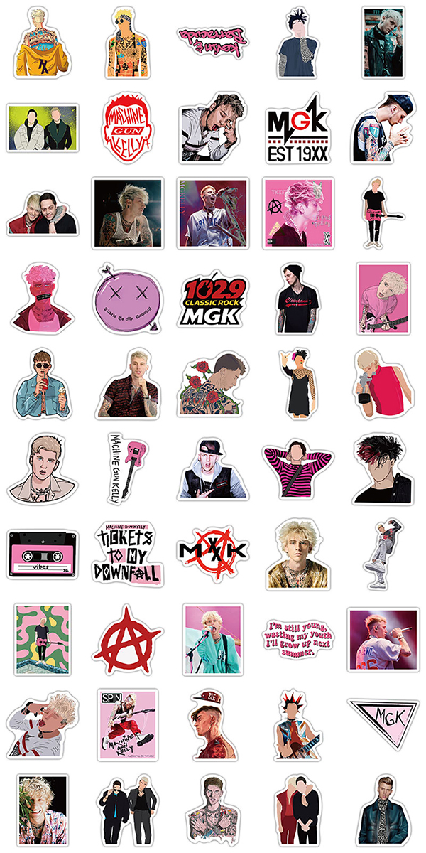  マシンガンケリー ステッカー2