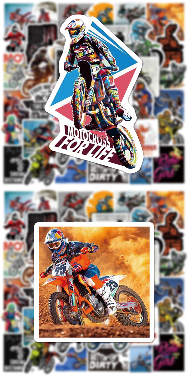 モトクロス ステッカー 3