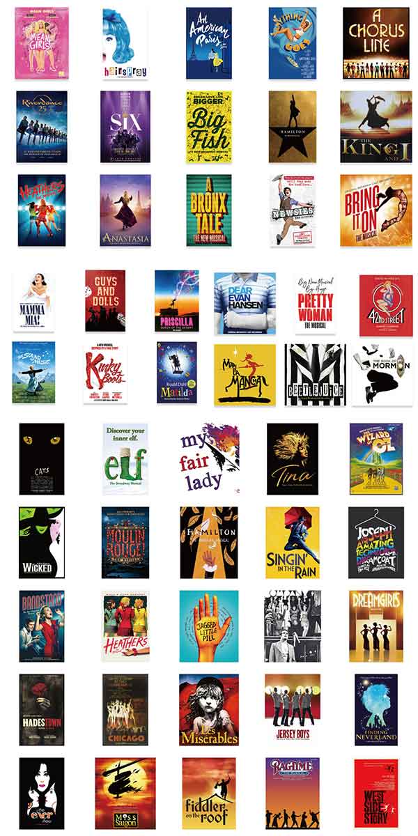 
ミュージカル ステッカー 2