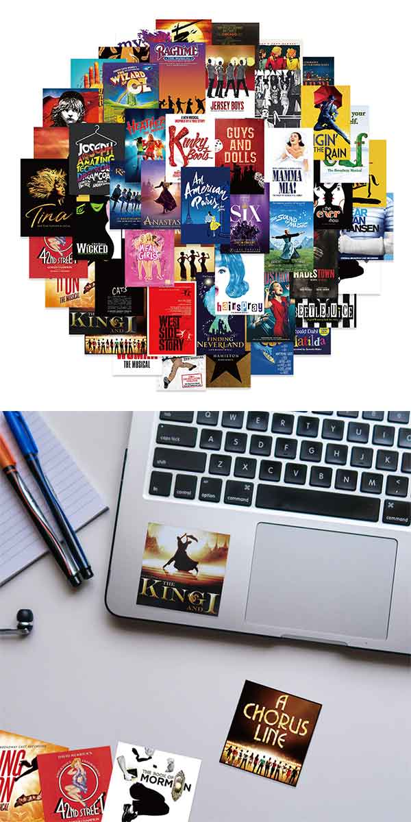 
ミュージカル ステッカー 4